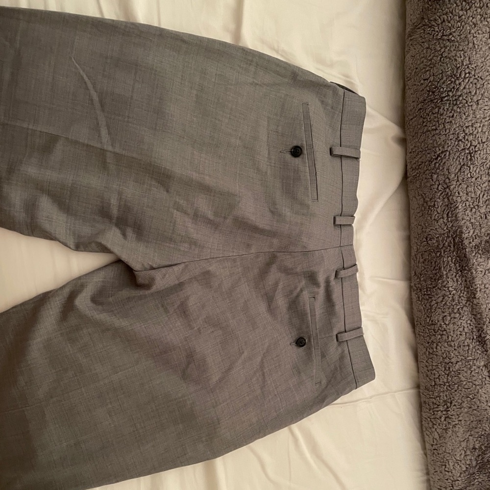 Men’s grey slacks